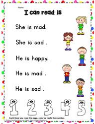 Sight Word to Read - is
